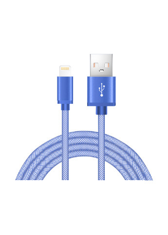 Кабель USB FISH i Blue, Lightning, 1 м XoKo sc-120 (132572838)