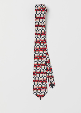 Атласный галстук с рисунком Красный H&M (251841492)