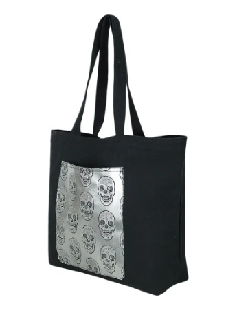 Сумка Женская Tote bag Skulls Черный S4501EX011 Exodus (255066702)