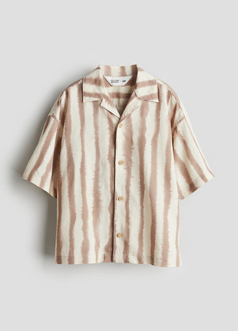 Цветная праздничный, кэжуал рубашка в полоску H&M