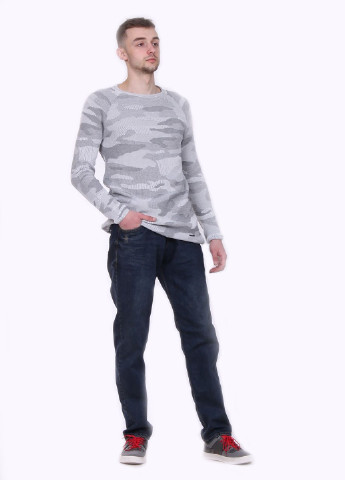 Серый демисезонный свитер Mtp