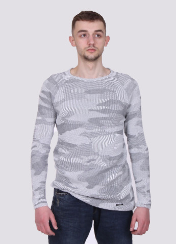 Серый демисезонный свитер Mtp