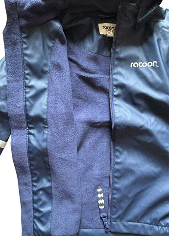 Синій демісезонний костюм (куртка, штани) Racoon
