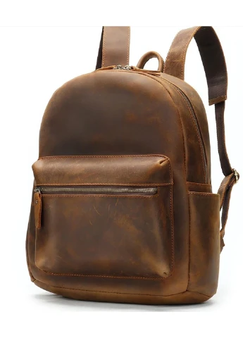 Кожаный рюкзак 40х38х10 см Vintage (252416910)
