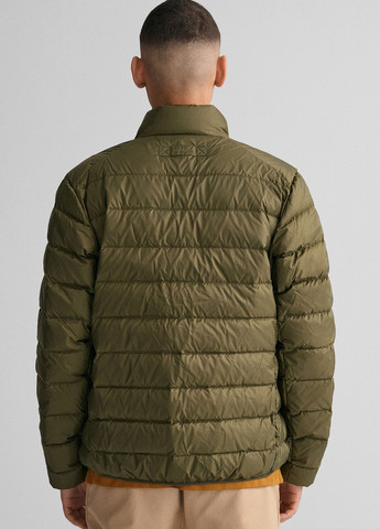 Оливковий демісезонний Пуховик Gant