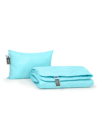 Одеяло MirSon Набор Eco-Soft Всесезонный 1694 Eco Light Blue Одеяло + поду (2200002655361) No Brand (254014328)