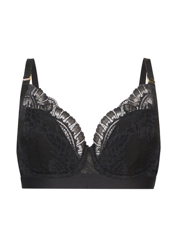 Чорний бюстгальтер для вагітних і годуючих мам Hunkemoller з кісточками поліамід
