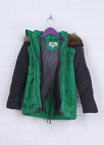 Зеленая зимняя куртка New Mark