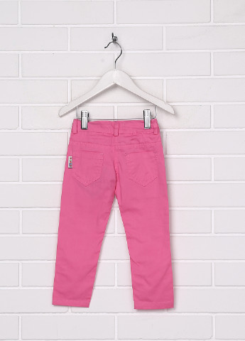 Розовые кэжуал демисезонные прямые брюки Bonito
