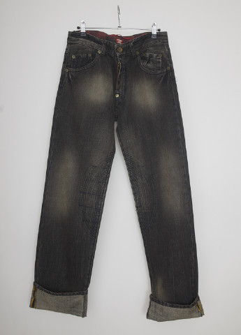 Темно-серые демисезонные джинсы Ra-Re