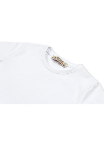 Біла демісезонна футболка дитяча без малюнка (6023-134b-white) A-yugi