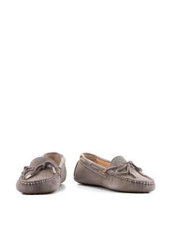 Темно-серые мокасины Ilvi завязки