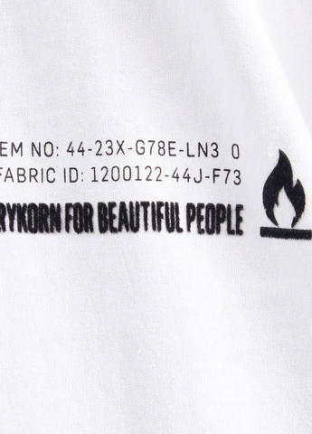 Біла футболка Drykorn