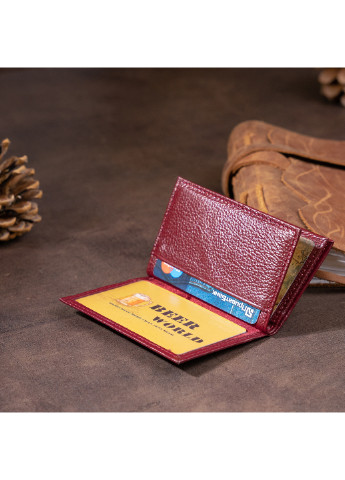 Женский кожаный кошелек-визитница 10х6,5х1 см st leather (252132783)