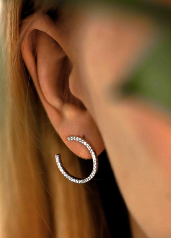 Срібна каблучка з фіанітами. Silvex925 (251376055)