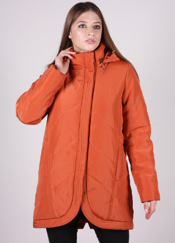 Терракотовая зимняя куртка LeeKosta
