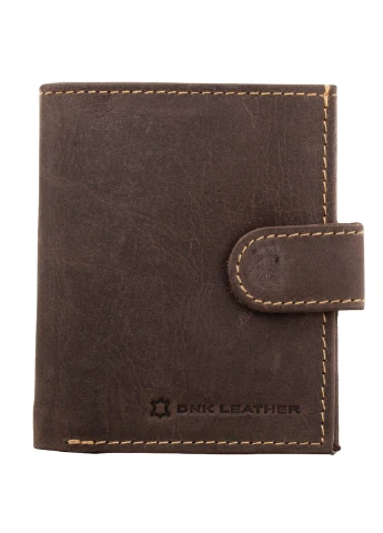 Чоловіча шкіряна візитниця 8х9,5х1,5 см DNK Leather (255710207)