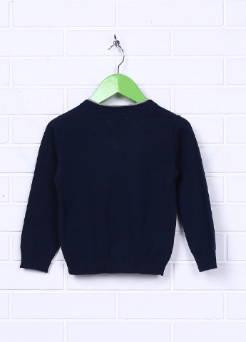 Темно-синий демисезонный пуловер пуловер Boboli