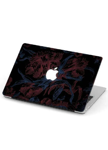 Чохол пластиковий для Apple MacBook Pro 13 A1706/A1708/A1989/A2159/A1988 Watercolor flowers (9648-2321) MobiPrint (218988171)