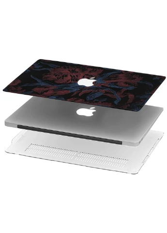 Чохол пластиковий для Apple MacBook Pro 13 A1706/A1708/A1989/A2159/A1988 Watercolor flowers (9648-2321) MobiPrint (218988171)