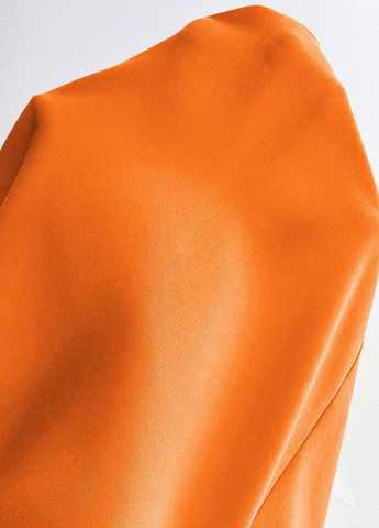 Помаранчева коктейльна сукня футляр SHEIN однотонна