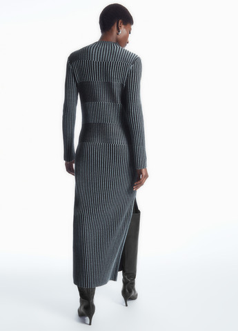 Комбінована кежуал сукня сукня светр Cos в смужку