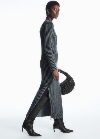 Комбінована кежуал сукня сукня светр Cos в смужку