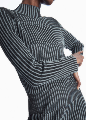 Комбінована кежуал сукня сукня светр Cos в смужку