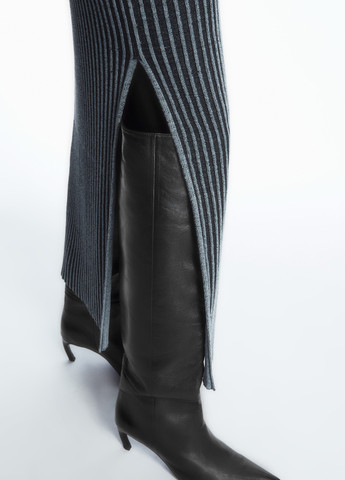 Комбінована кежуал сукня сукня светр Cos в смужку