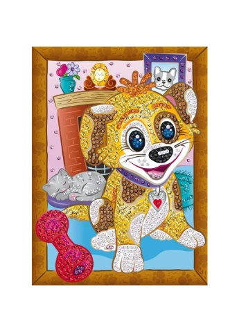 Набір для творчості SMOOGLES Цуценя (SA1816) Sequin Art (254066985)