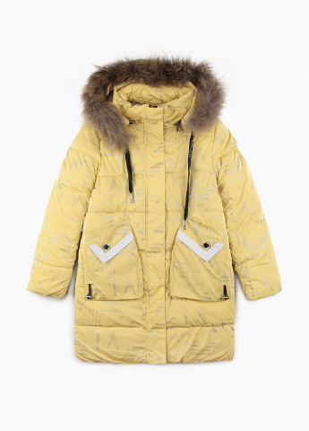 Жовта зимня куртка Snowgenius