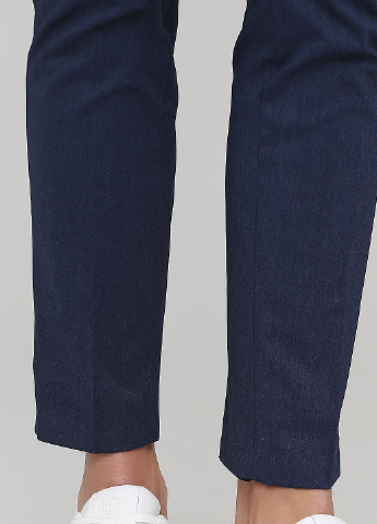 Темно-синие кэжуал демисезонные прямые брюки Jack & Jones