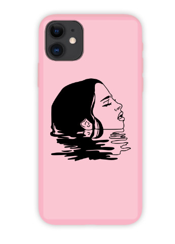 Чохол силіконовий Apple Iphone 6 Контурний мінімалізм (Contour minimalism) (6937-1362) MobiPrint (219777223)