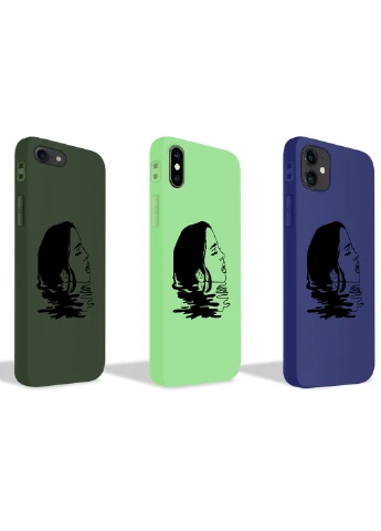Чохол силіконовий Apple Iphone 6 Контурний мінімалізм (Contour minimalism) (6937-1362) MobiPrint (219777223)