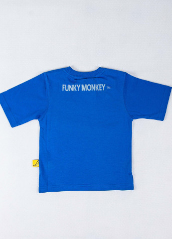 Синя літня футболка Funky Monkey