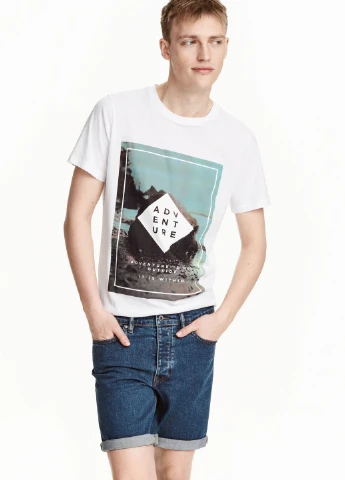 Шорты джинсовые H&M (251779500)
