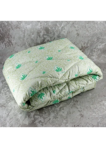 Ковдра закрита холлофайбер з просоченням ALOE VERA (Мікрофібра) Полуторна 145х210 55066 Moda (254782859)