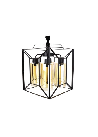 Люстра потолочная подвесная в стиле LOFT (лофт) 11895/4 Черный 50х32х32 см. Sunnysky (253629300)