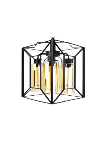 Люстра потолочная подвесная в стиле LOFT (лофт) 11895/4 Черный 50х32х32 см. Sunnysky (253629300)