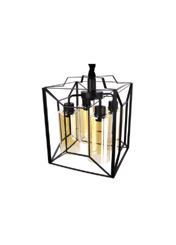 Люстра потолочная подвесная в стиле LOFT (лофт) 11895/4 Черный 50х32х32 см. Sunnysky (253629300)