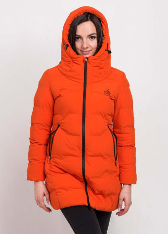 Оранжевая зимняя куртка Peak