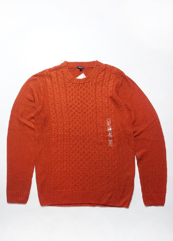 Оранжевый свитер Kiabi