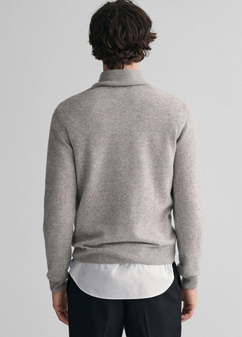 Сірий зимовий светр Gant