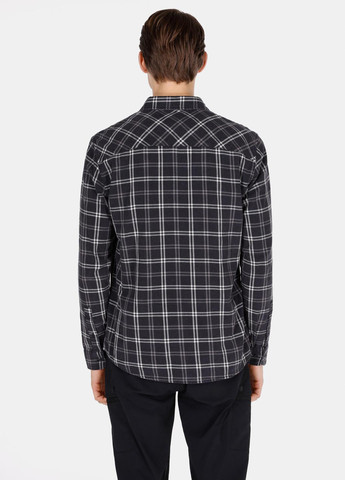 Черная кэжуал рубашка в клетку Colin's