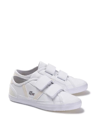 Белые кеды Lacoste