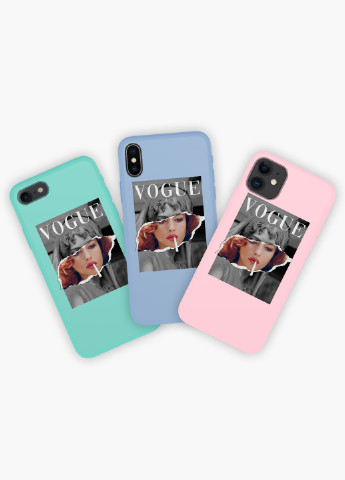 Чехол силиконовый Apple Iphone X Моника Беллуччи Ренессанс (Monica Bellucci Renaissance) (6129-1588) MobiPrint (219534569)