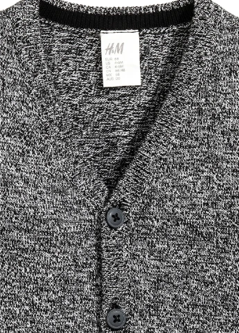 Темно-серый демисезонный кардиган H&M