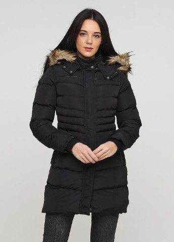 Черная зимняя куртка Giorgio di Mare