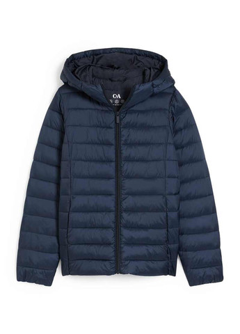 Темно-синя демісезонна куртка C&A