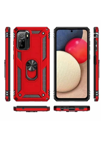 Чехол для мобильного телефона Military Xiaomi Redmi Note 10 Pro Red (706133) BeCover (252573130)